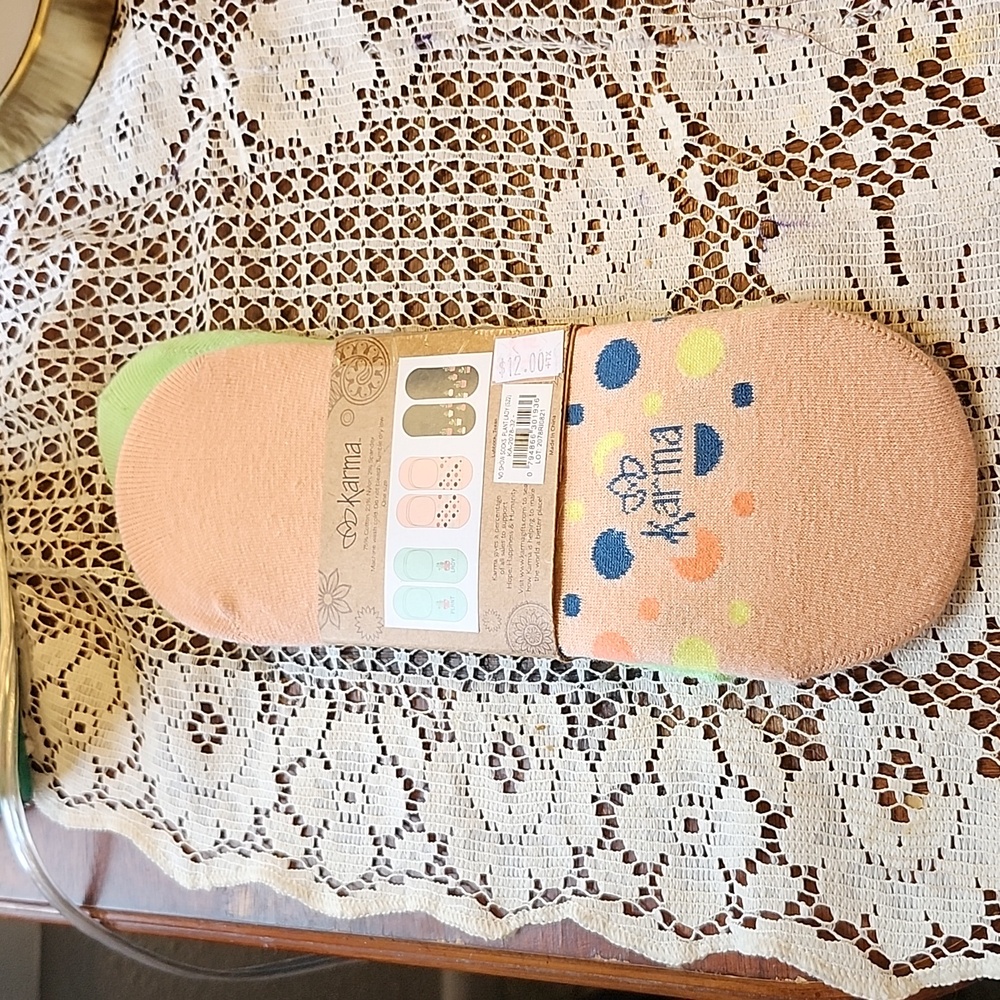 Low cut socks, new  size large